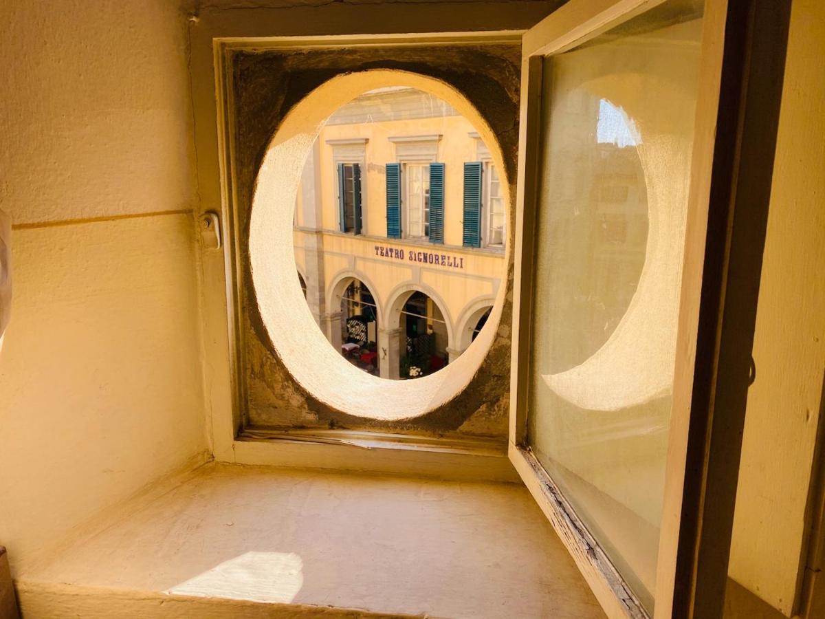 コルトーナCasa Teatroアパートメント エクステリア 写真